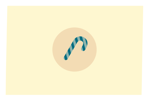 Candy Cane Sign: A Versatile Design Asset