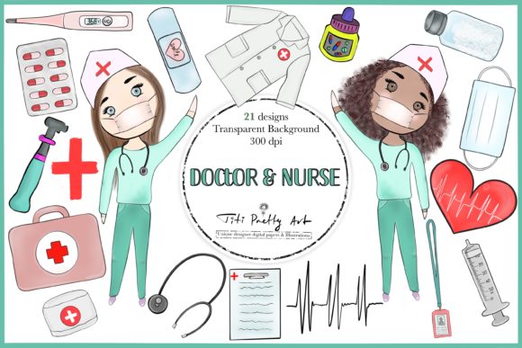 Doctor and Nurse Clipart – A Versatile Resource for Creative Projects
