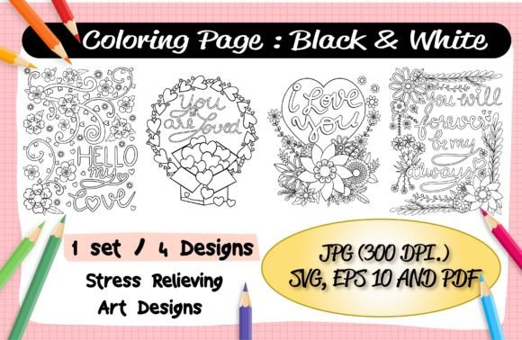 Inspiration Coloring for Adults and Kids