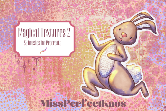 Magical Textures 2 -55 Procreate Brushes