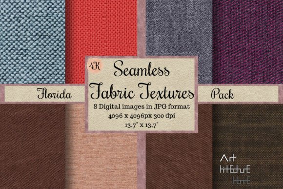 Seamless Fabric Textures - Florida Pack