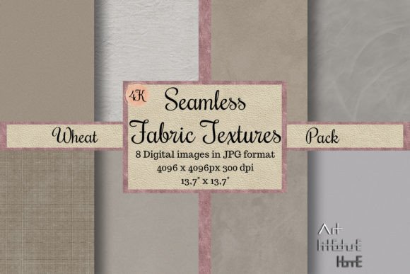 Seamless Fabric Textures - Wheat Pack