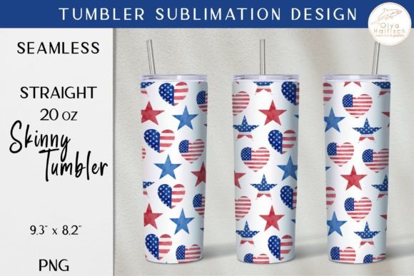 Stars and Stripes American Tumbler PNG: A Versatile Design for Patriotic Creations