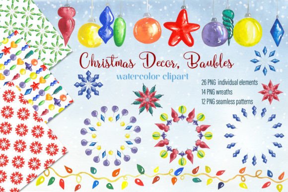 Watercolor Christmas Decor Baubles: A Strategic Tool for Creative and Business Success